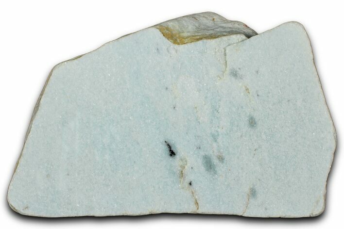 Polished Blue Cleavelandite Section - Western Australia #353667